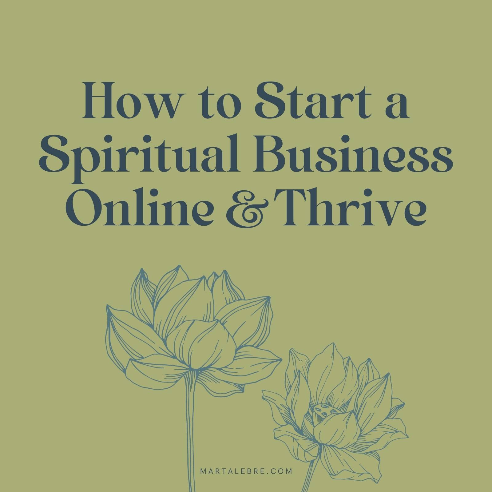 How to Start a Spiritual Business Online in 2023